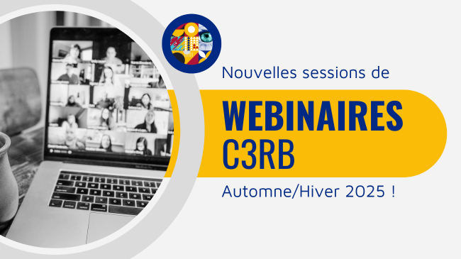 Webinaires C3rb - Nouvelles sessions - Automne Hiver 2025